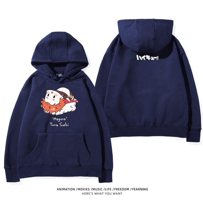 排球少年新款 親子情侶男女款連帽衛衣-ZUIHANG SHOP