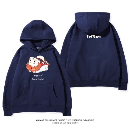 排球少年新款 親子情侶男女款連帽衛衣-ZUIHANG SHOP