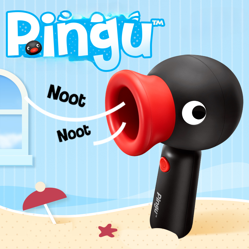 馬克圖布企鵝Pingu小風扇生日禮物儀式感女朋友閨蜜創意實用掛件-ZUIHANG SHOP