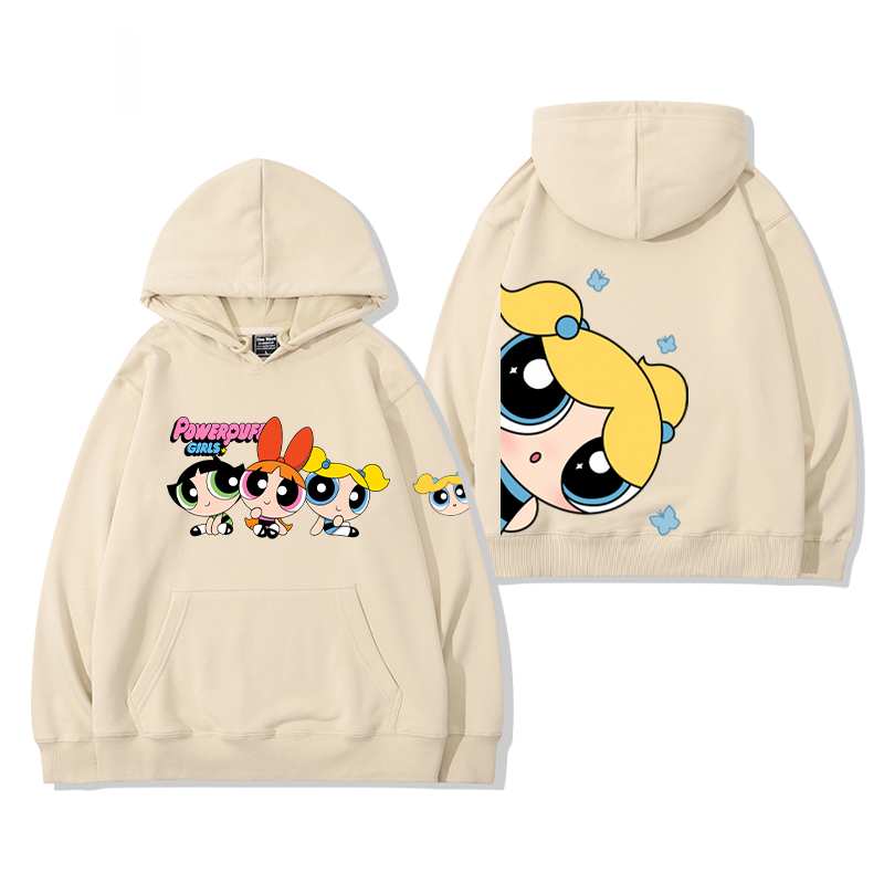 飛天小女警新款 親子情侶男女款連帽衛衣-ZUIHANG SHOP