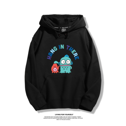 人魚漢頓醜魚新款 親子情侶男女款連帽衛衣-ZUIHANG SHOP