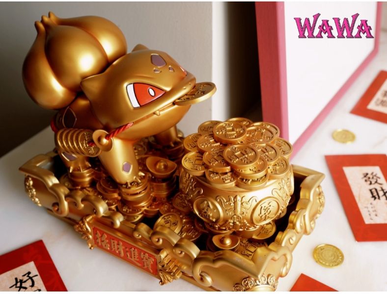 【預購】wawa-studio 招財金蟾妙蛙種子