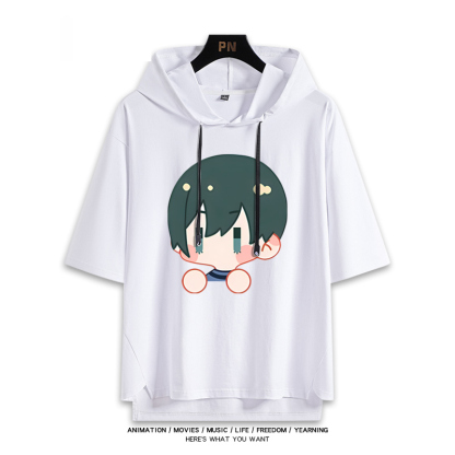 藍色監獄 連帽短袖T恤-ZUIHANG SHOP