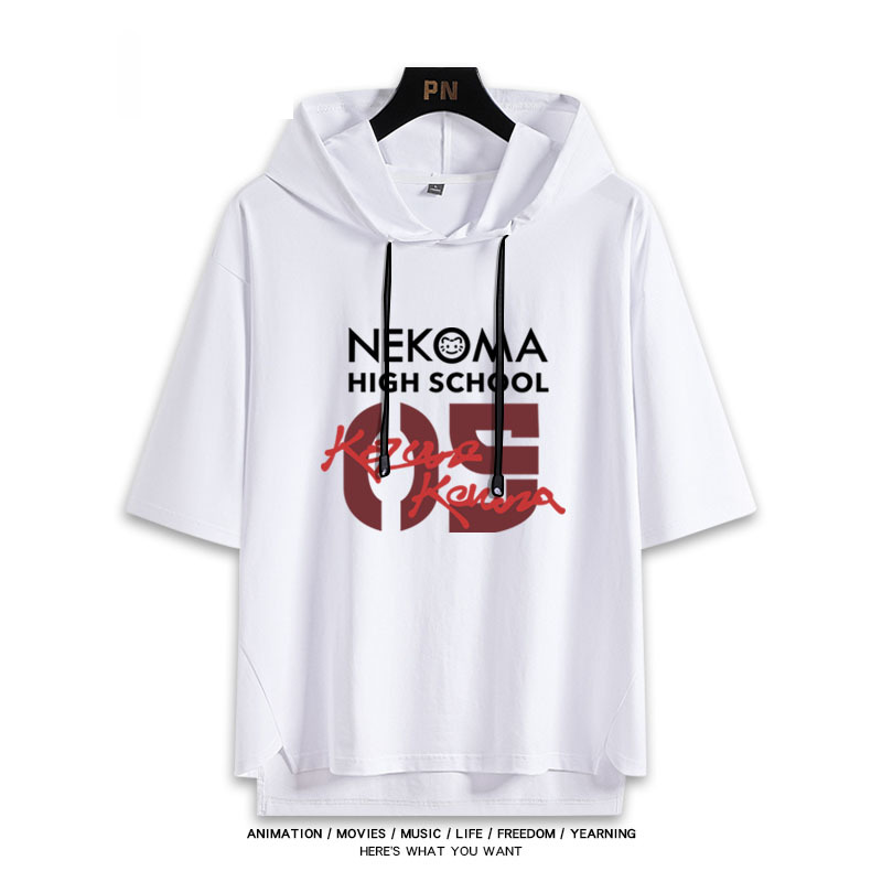 排球少年 連帽短袖T恤-ZUIHANG SHOP