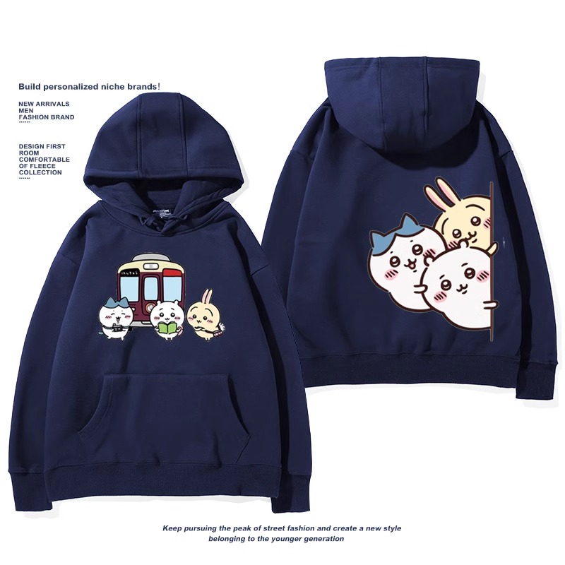 Chiikawa新款 親子情侶男女款連帽衛衣-ZUIHANG SHOP