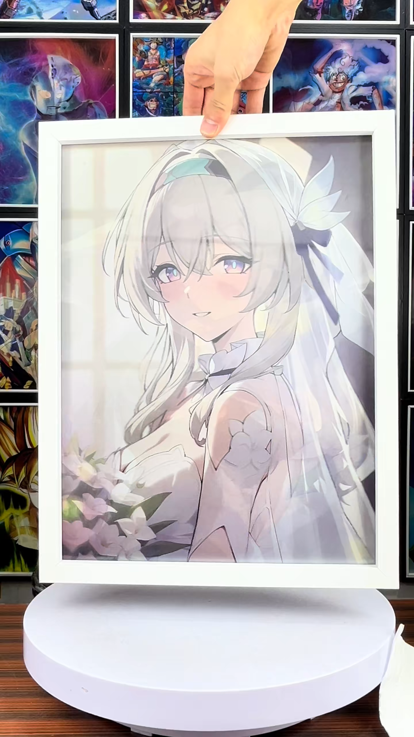 崩壞:星穹鐵道3D動漫立體畫海報 - 3D漸層與立體效果