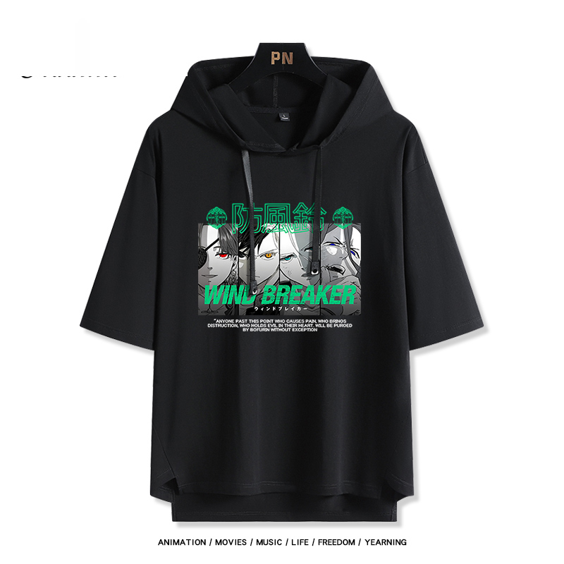 防風少年 防風鈴 連帽短袖T恤-ZUIHANG SHOP