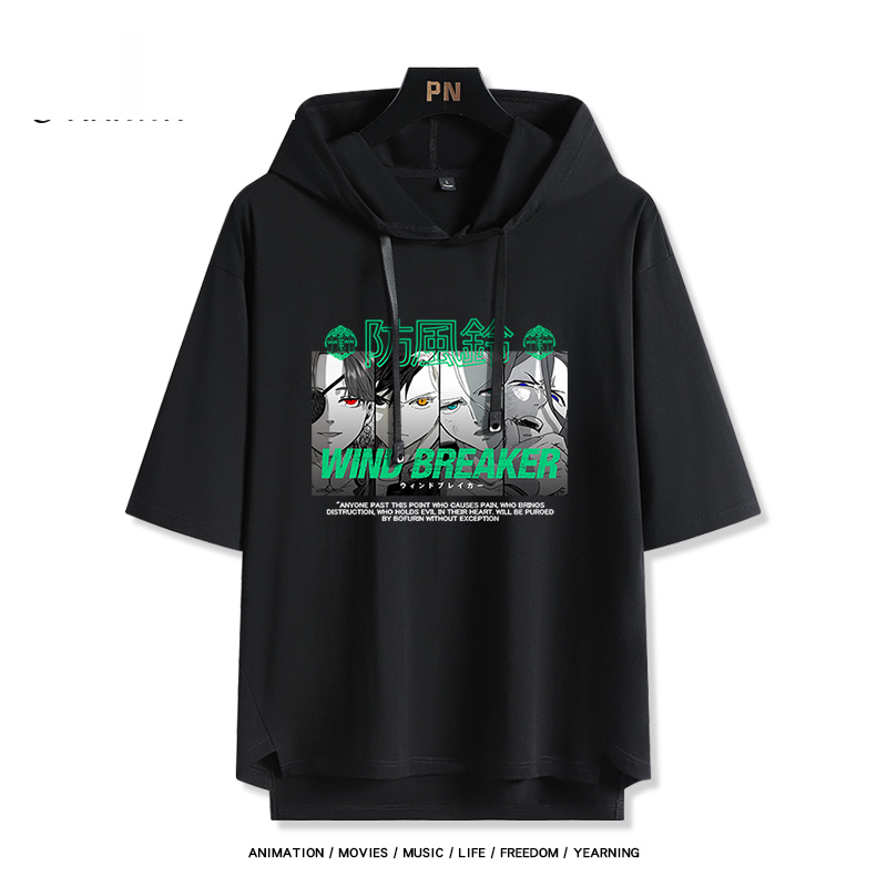 防風少年 防風鈴 連帽短袖T恤-ZUIHANG SHOP