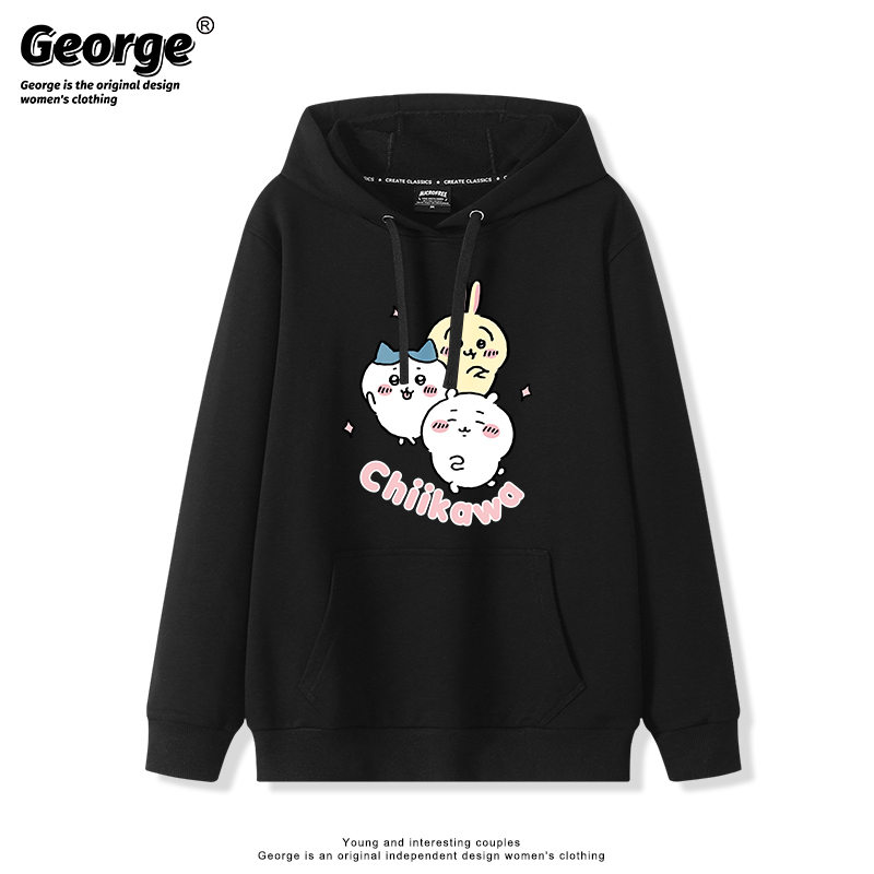 Chiikawa新款 親子情侶男女款連帽衛衣-ZUIHANG SHOP