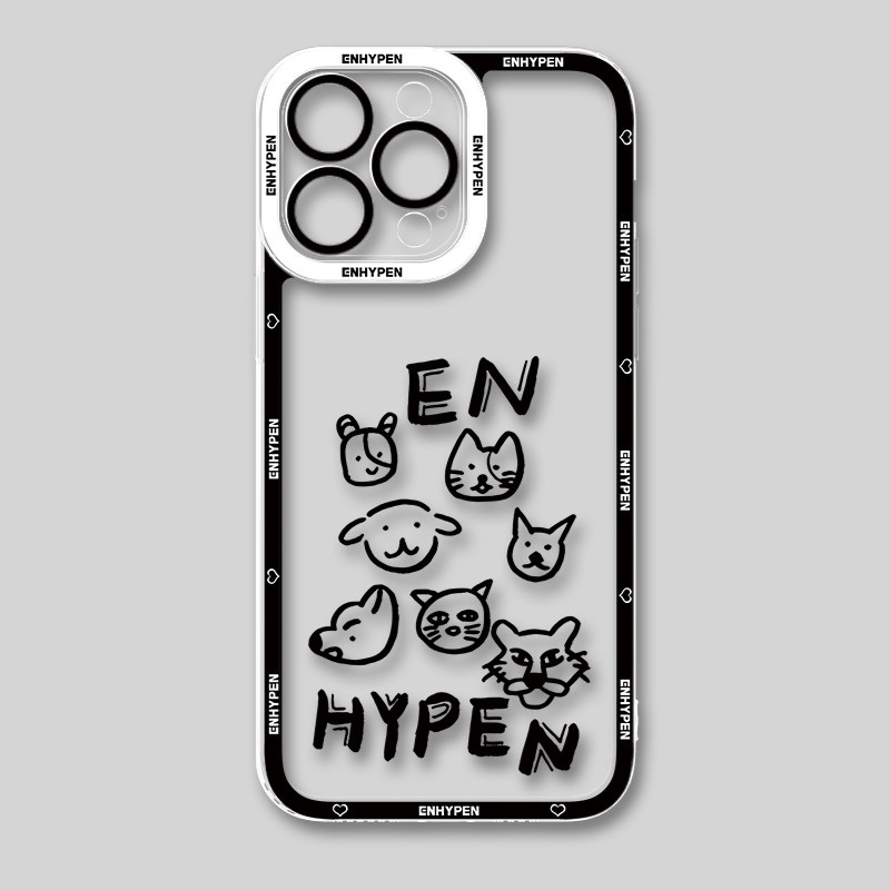 ENHYPEN天使眼透明手機殼