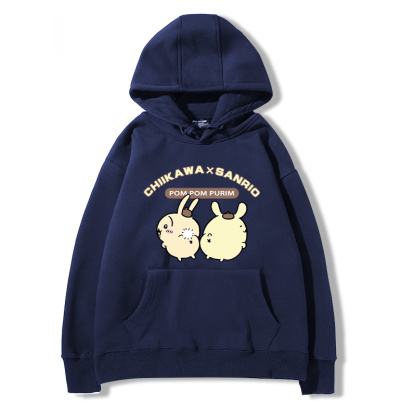 chiikawa吉伊卡哇聯名三麗歐新款 親子情侶男女款連帽衛衣-ZUIHANG SHOP