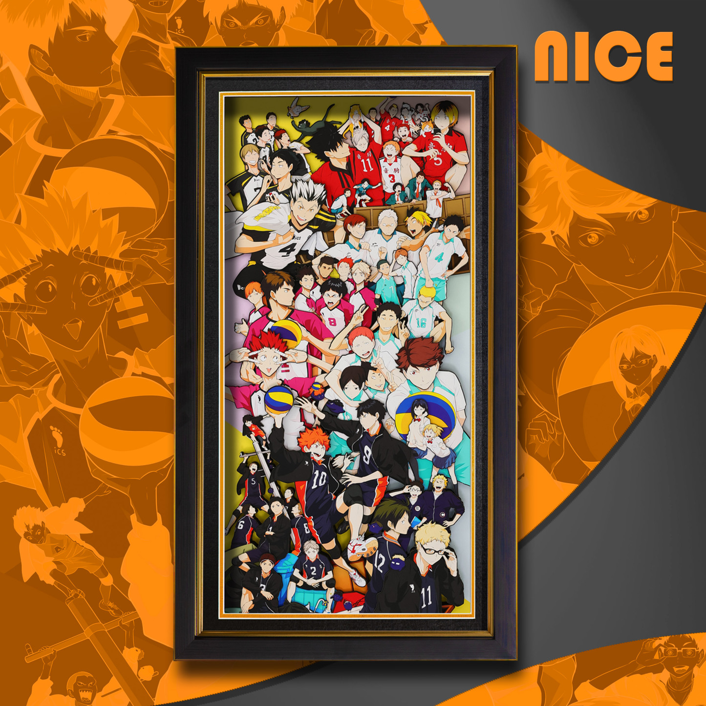 排球少年 3D立體畫-ZUIHANG SHOP