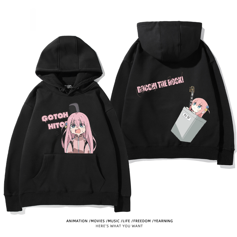 孤獨搖滾新款 親子情侶男女款連帽衛衣-ZUIHANG SHOP