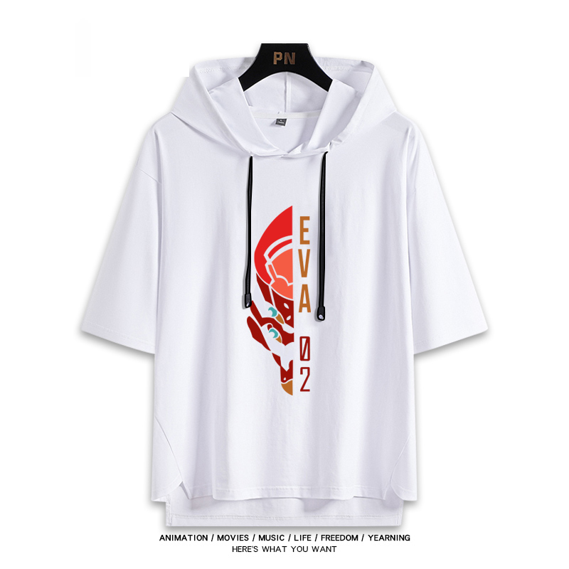 EVA福音戰士 連帽短袖T恤-ZUIHANG SHOP
