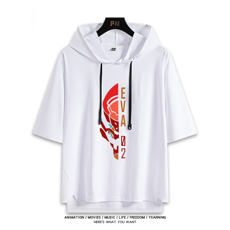 EVA福音戰士 連帽短袖T恤-ZUIHANG SHOP