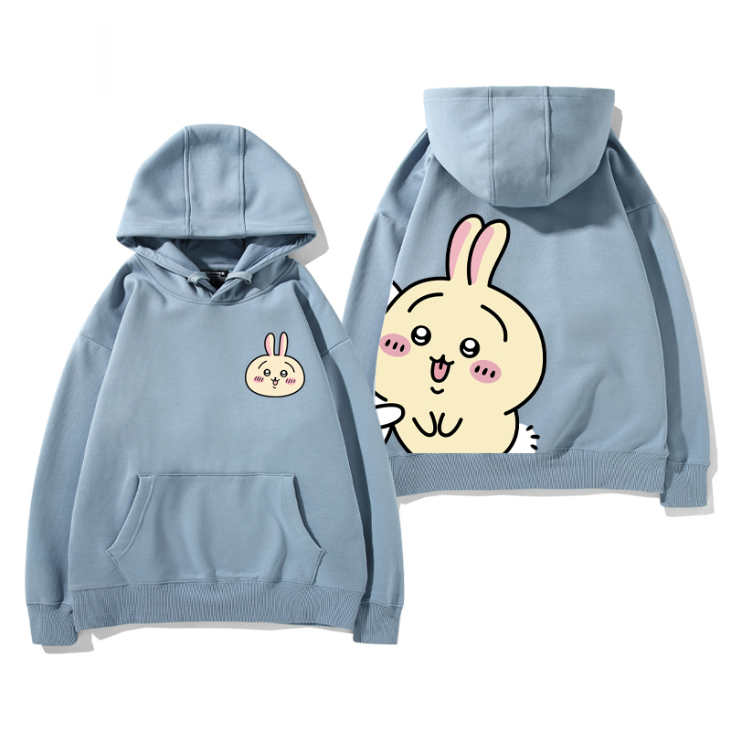 chiikawa 2025秋冬新款親子情侶裝連帽衛衣