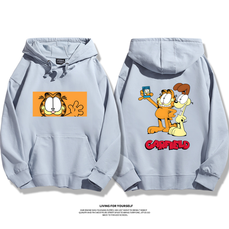 加菲貓新款 親子情侶男女款連帽衛衣-ZUIHANG SHOP