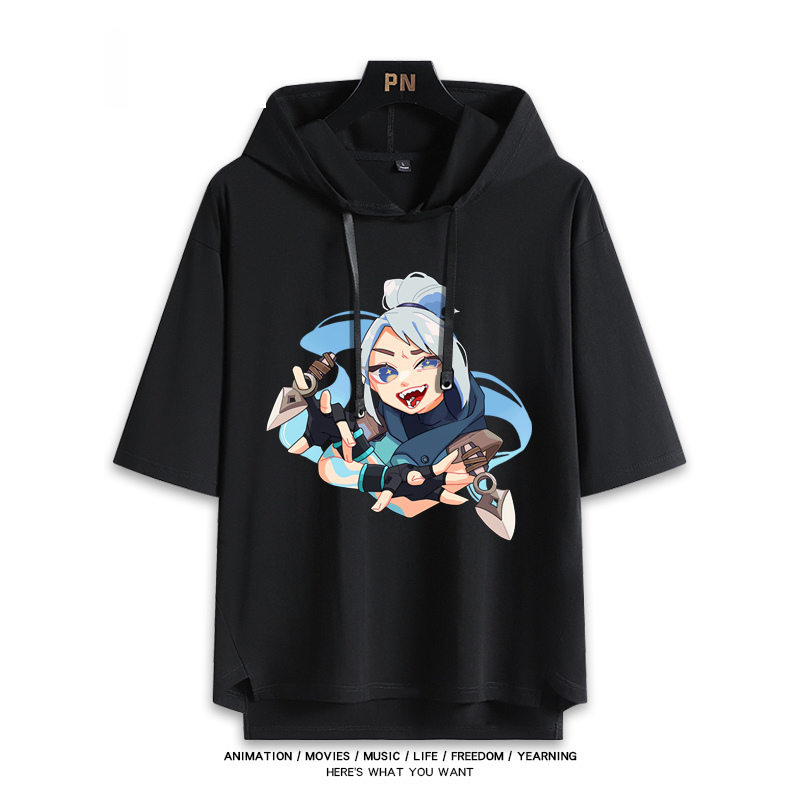 無畏契約VALORANT 連帽短袖T恤-ZUIHANG SHOP