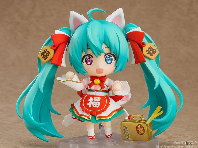 黏土人#1777 初音未來 招財未來-ZUIHANG SHOP