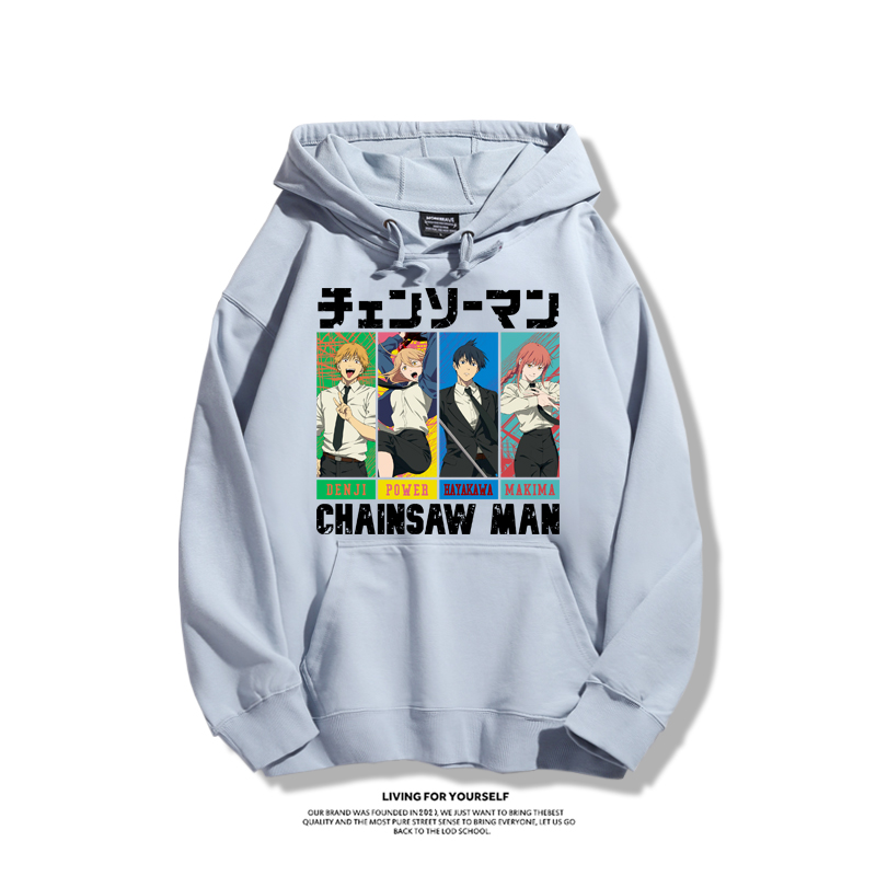 鏈鋸人 2025秋冬新款 親子情侶男女連帽衛衣-ZUIHANG SHOP