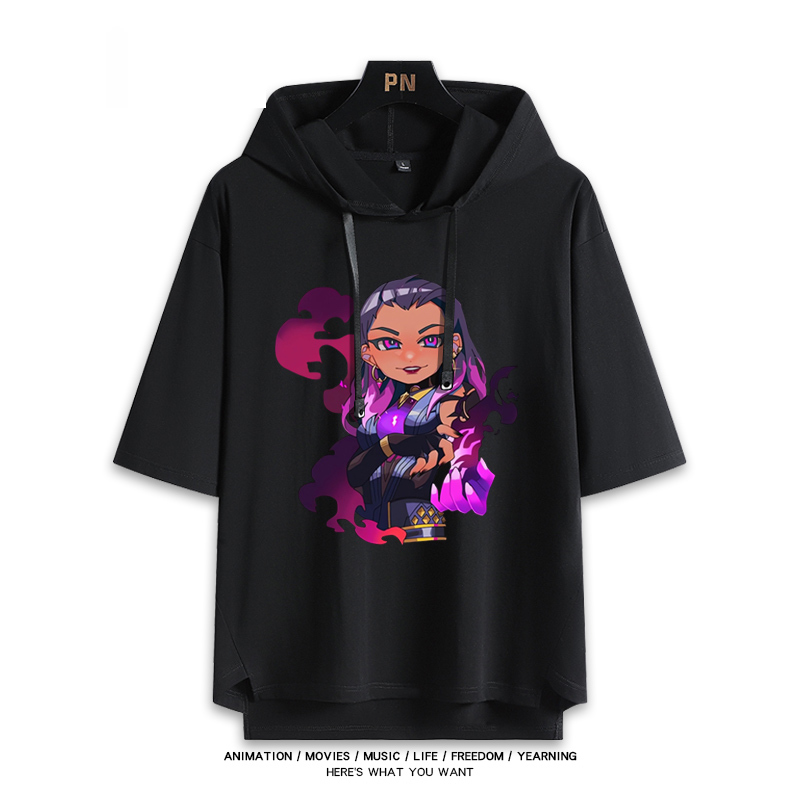 無畏契約VALORANT 連帽短袖T恤-ZUIHANG SHOP