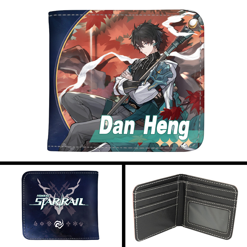 星穹鐵道Q版動漫周邊pu皮革短錢包-ZUIHANG SHOP