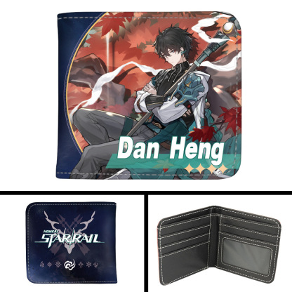 星穹鐵道Q版動漫周邊pu皮革短錢包-ZUIHANG SHOP