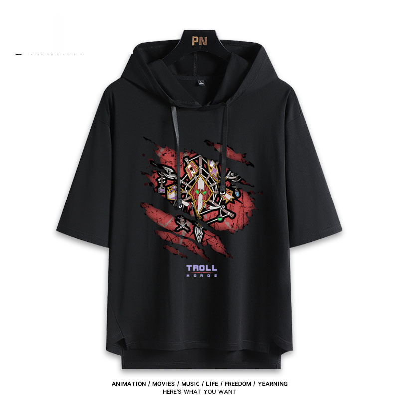 World of Warcraft 魔獸世界 連帽短袖T恤-ZUIHANG SHOP