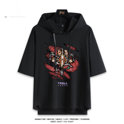 World of Warcraft 魔獸世界 連帽短袖T恤-ZUIHANG SHOP