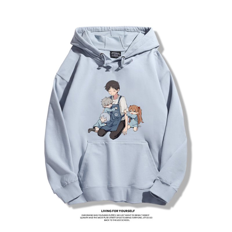 EVA新世紀福音戰士新款 親子情侶男女款連帽衛衣-ZUIHANG SHOP