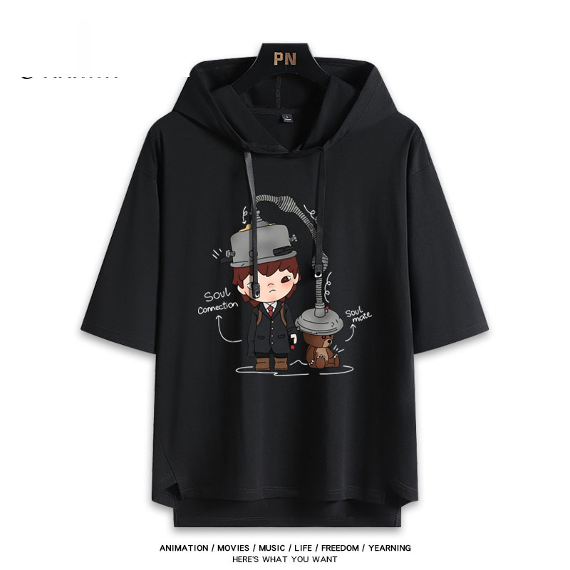 Hirono小野 連帽短袖T恤-ZUIHANG SHOP