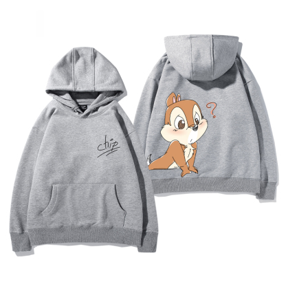 奇奇和蒂蒂新款 親子情侶男女款連帽衛衣-ZUIHANG SHOP