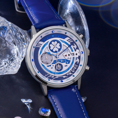 名偵探柯南 怪盜基德六針石英錶-ZUIHANG SHOP