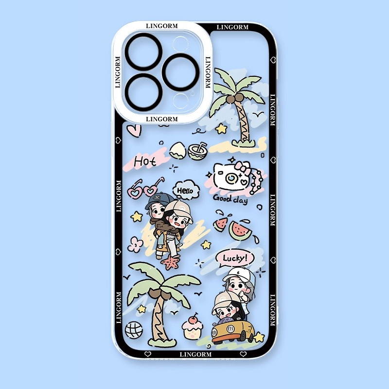 LINGORM 天使眼透明防摔軟殼