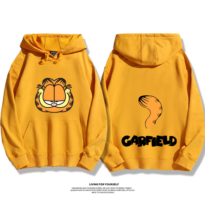 加菲貓新款 親子情侶男女款連帽衛衣-ZUIHANG SHOP