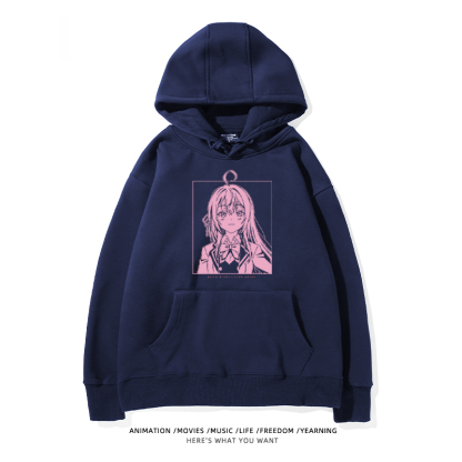 不時輕聲地以俄語遮羞的鄰座艾莉同學新款 親子情侶男女款連帽衛衣-ZUIHANG SHOP