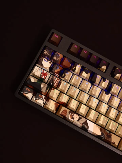 周防有希透光RGB108鍵標準配列衛星軸鍵帽