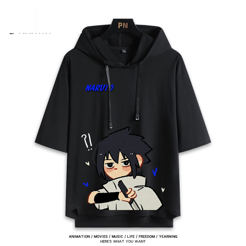 火影忍者 連帽短袖T恤