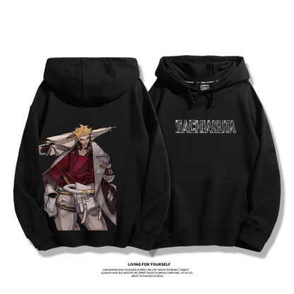 廢淵戰鬼新款 親子情侶男女款連帽衛衣