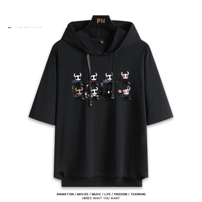 空洞騎士 Hollow Knight 連帽短袖T恤-ZUIHANG SHOP