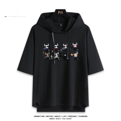 空洞騎士 Hollow Knight 連帽短袖T恤-ZUIHANG SHOP