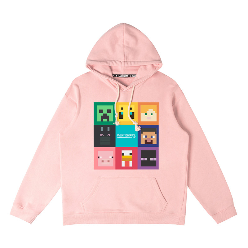 麥塊新款 親子情侶男女款連帽衛衣-ZUIHANG SHOP