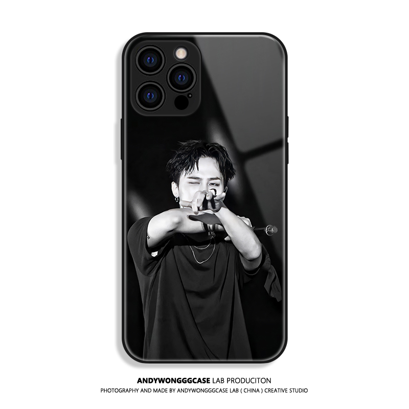 GD權志龍新款高清全包防摔玻璃殼-ZUIHANG SHOP