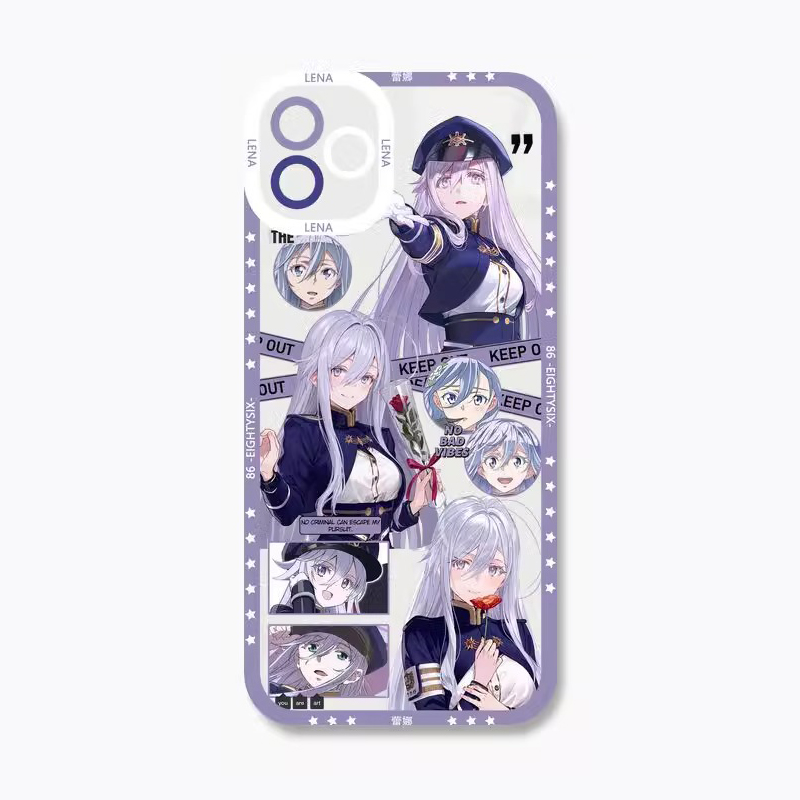 86不存在的戰區天使眼透明防摔軟殼-ZUIHANG SHOP