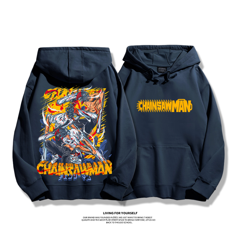鏈鋸人 2025秋冬新款 親子情侶男女連帽衛衣-ZUIHANG SHOP