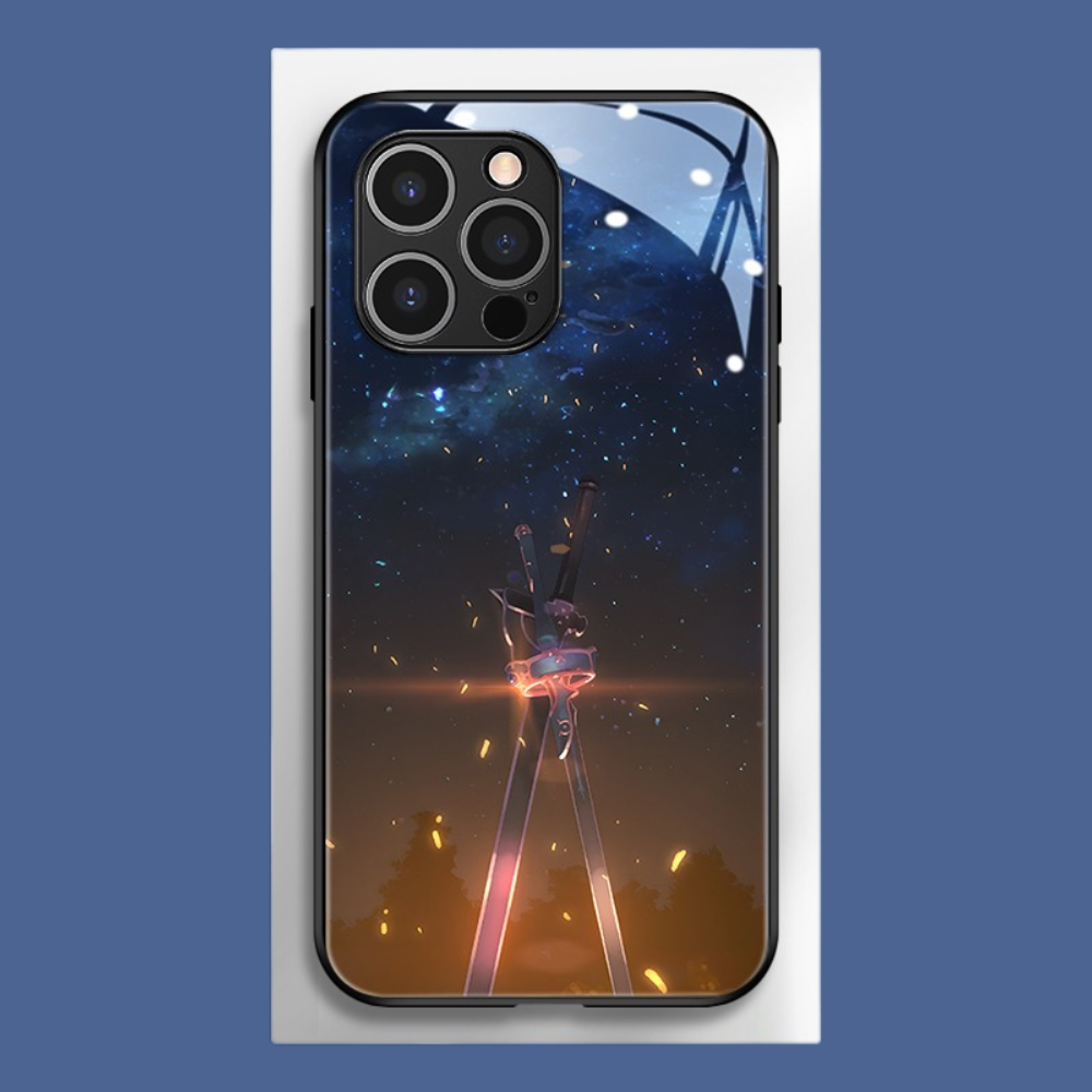 刀劍神域新款高清全包防摔玻璃殼-ZUIHANG SHOP