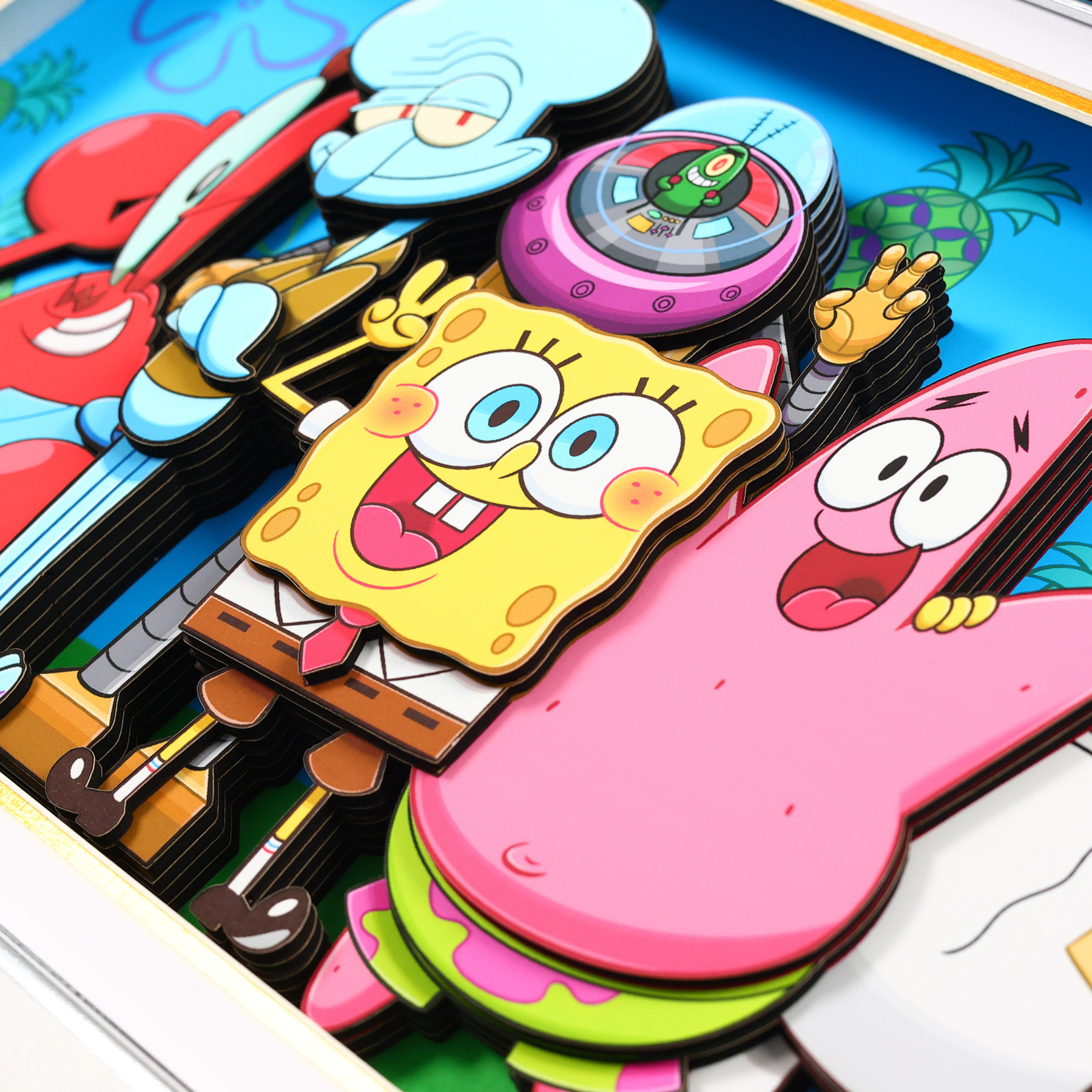 海綿寶寶 3D立體畫-ZUIHANG SHOP