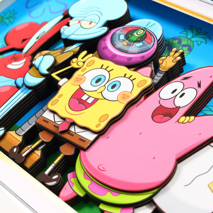 海綿寶寶 3D立體畫-ZUIHANG SHOP