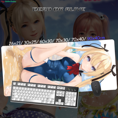 生死格鬥系列 超大鎖邊主題桌墊 布質滑鼠墊