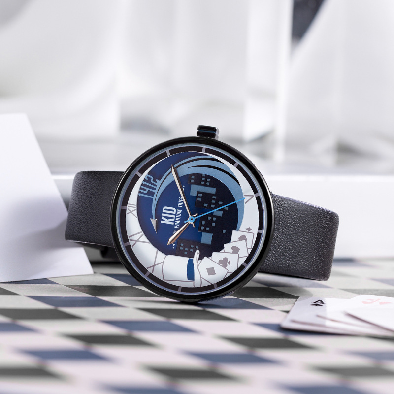 名偵探柯南 怪盜基德月下魔術師石英錶-ZUIHANG SHOP